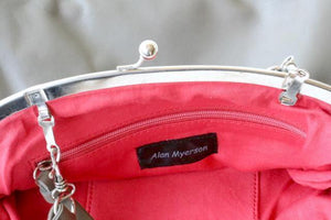 Jeanne frame bag - grey - Makers & Providers