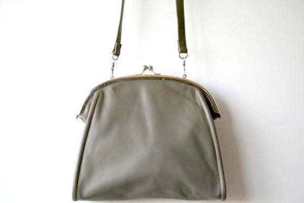Jeanne frame bag - grey - Makers & Providers
