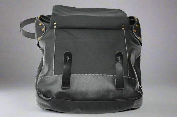 front pouch bag - black - Makers & Providers