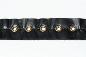 centre stitch belt - black stitch - Makers & Providers