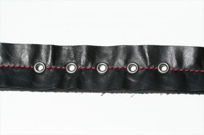 centre stitch belt - red stitch - Makers & Providers