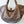 Load image into Gallery viewer, basket papaya bag - choc - Makers &amp; Providers
