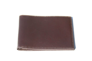 notes & cards wallet - choc - Makers & Providers