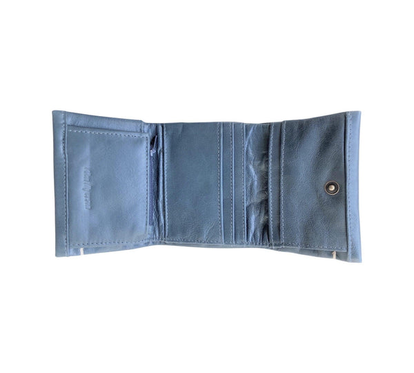 Fold wallet - blue jean - Makers & Providers
