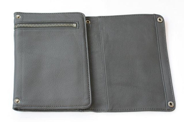 travel wallet - charcoal - Makers & Providers