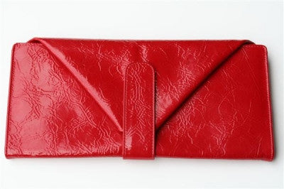 large envelope wallet - patent red - Makers & Providers