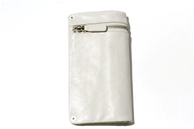 zip detail wallet - large - oyster - Makers & Providers