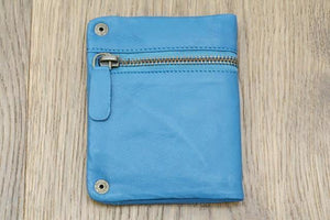 zip detail wallet - small - blue - Makers & Providers