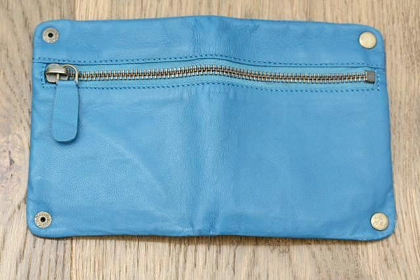 zip detail wallet - small - blue - Makers & Providers
