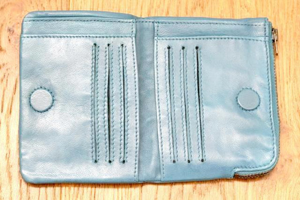 Marcel wallet - blue - Makers & Providers