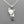 Load image into Gallery viewer, chihuahua pendant on 55 cm link chain - sterling silver
