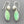 Load image into Gallery viewer, Almond shape Chrysoprase &amp; freshwater pearl earring - sterling silver
