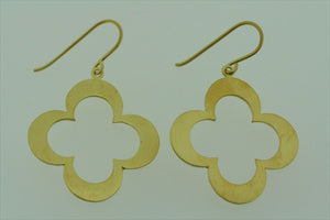 club earrings - gold plated - Makers & Providers