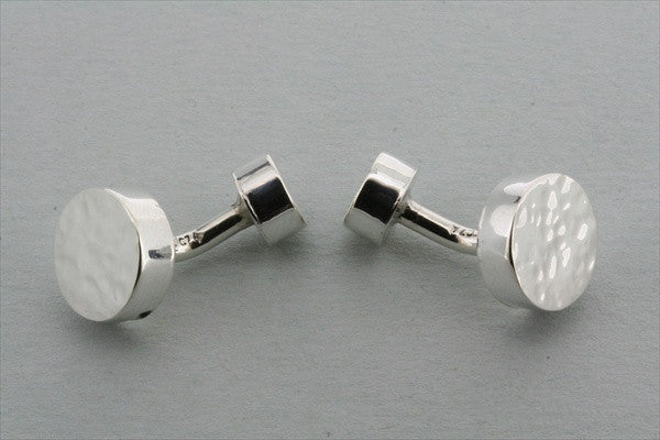 Sterling Silver Circle to Circle Cufflinks