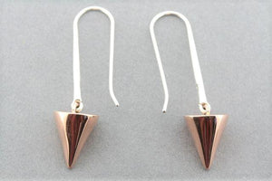small copper cone earrings - Makers & Providers