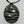 Load image into Gallery viewer, creased oval pendant on black silk - Makers &amp; Providers
