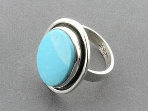 turquoise silver ring