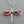 Load image into Gallery viewer, dragonfly wire pendant - red on 45cm ball chain - Makers &amp; Providers
