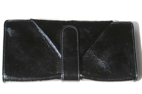 envelope wallet - patent black - Makers & Providers