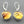 Load image into Gallery viewer, faceted amber circle earring - sterling silver - Makers &amp; Providers
