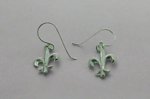 fleur de lis hook earring - Makers & Providers