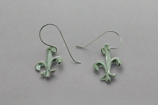 fleur de lis hook earring - Makers & Providers