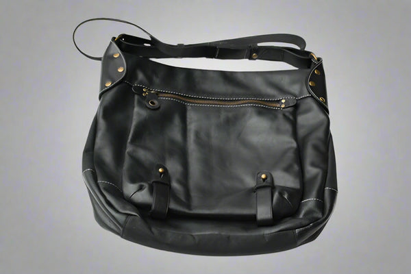 front pouch bag - black - Makers & Providers