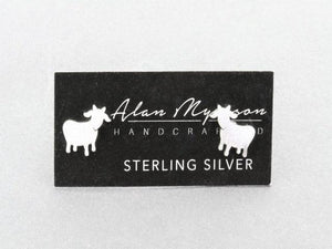 Goat stud - sterling silver - Makers & Providers
