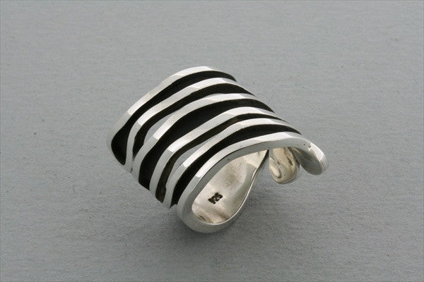 Inside Out Rings Inside out spiral ring - sterling silver – Makers & Providers