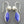 Load image into Gallery viewer, silver earring with lapis and pearl
