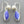 Load image into Gallery viewer, silver earring with lapis and pearl
