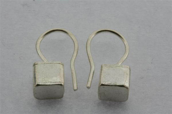 little cube hook earring - Makers & Providers