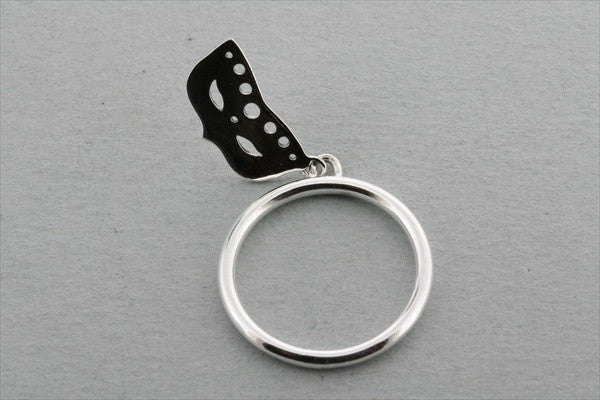 masquerade charm ring - Makers & Providers