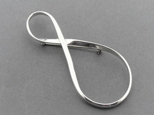 Figure 8 Eternity Broach Sterling Silver - Makers & Providers