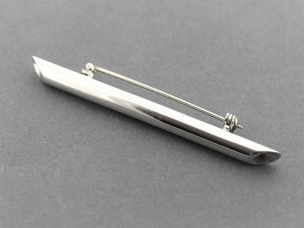 reed broach - sterling silver