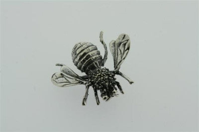 bee broach - sterling silver - Makers & Providers