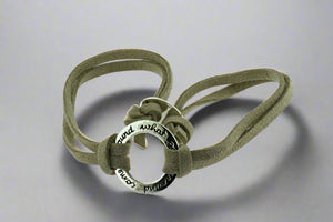 what goes around suede bracelet - sand - Makers & Providers