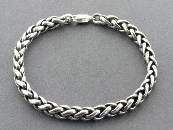 rope link bracelet - sterling silver - Makers & Providers