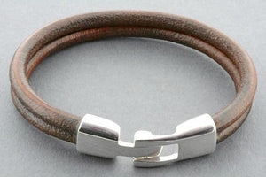 corso link bracelet - choc - Makers & Providers