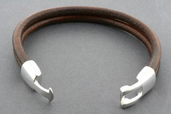 corso link bracelet - choc