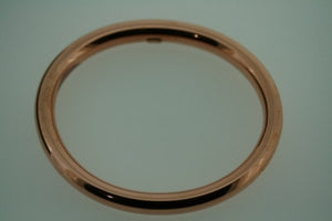oval tubular bangle - copper - Makers & Providers