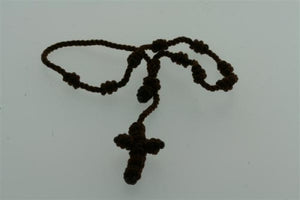 string rosario bracelet - choc - Makers & Providers