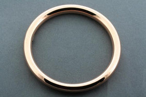 circle tubular bangle - copper - Makers & Providers
