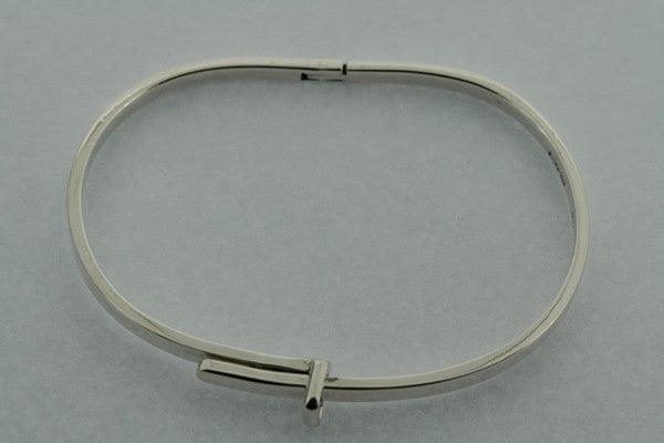 Buckless bangle - sterling silver - Makers & Providers