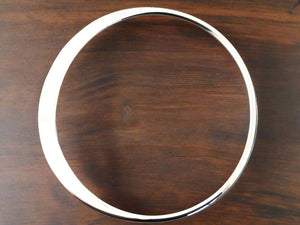 Sterling Silver Flattened Bangle - Makers & Providers