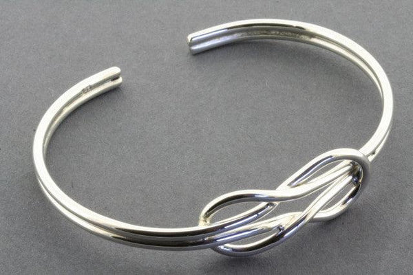 Sterling silver infinity cuff - Makers & Providers