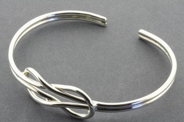 Sterling silver infinity cuff - Makers & Providers