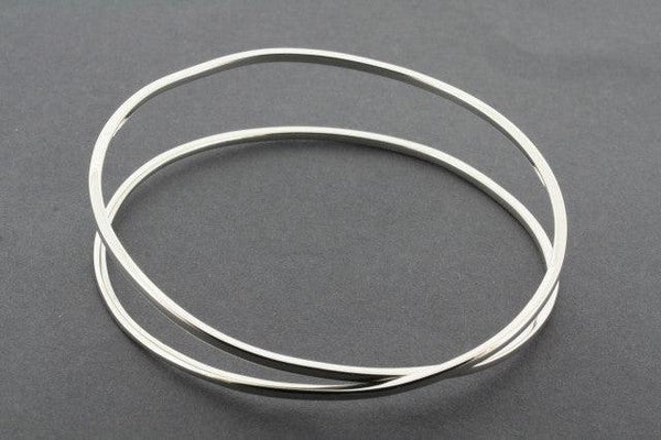 Eternity bangle - sterling silver - Makers & Providers