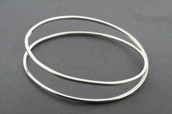 Eternity bangle - sterling silver - Makers & Providers