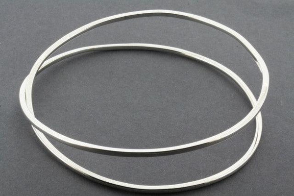 Eternity bangle - sterling silver - Makers & Providers